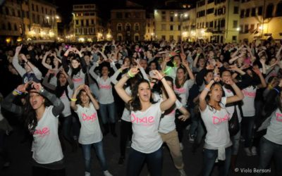 Notte bianca 2012: Flashmob nel centro storico di Firenze